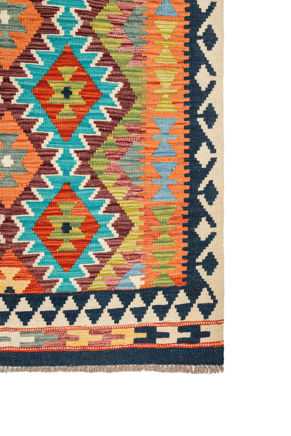 Modern Afghan SHIRVAN KILIM 5' x 3'4"