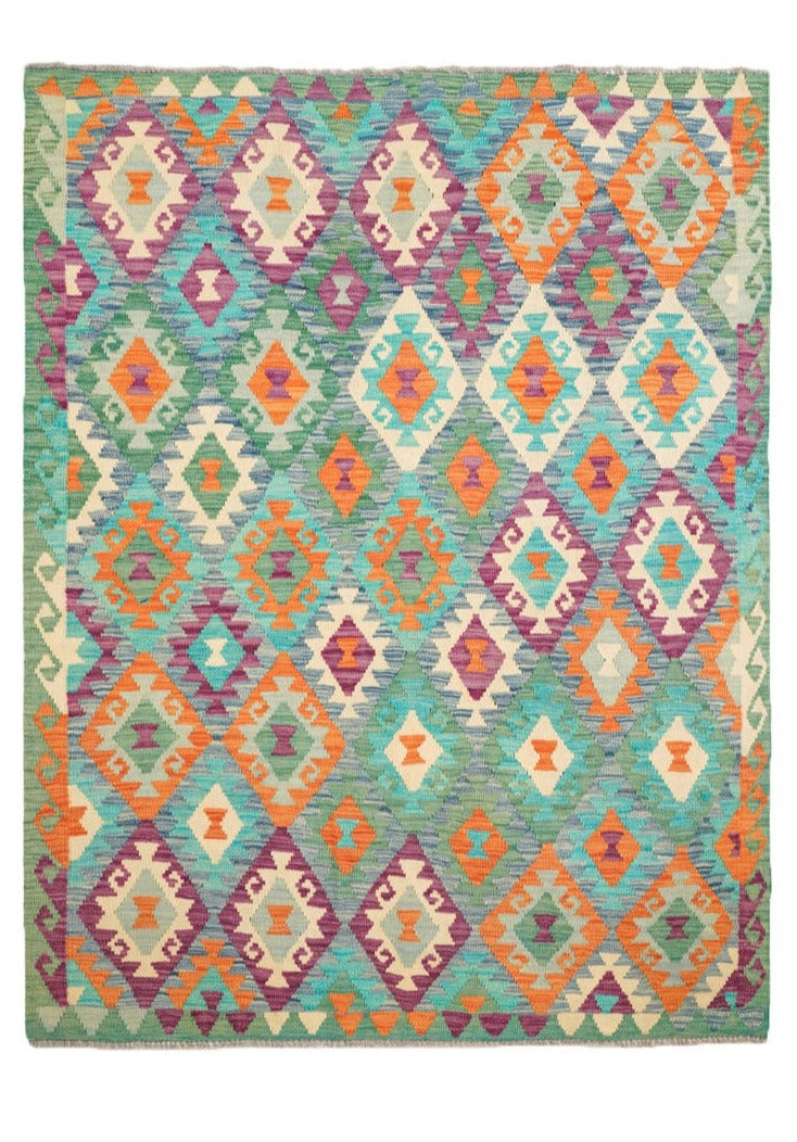 Modern Kazak kilim 6'8" x 5'2"