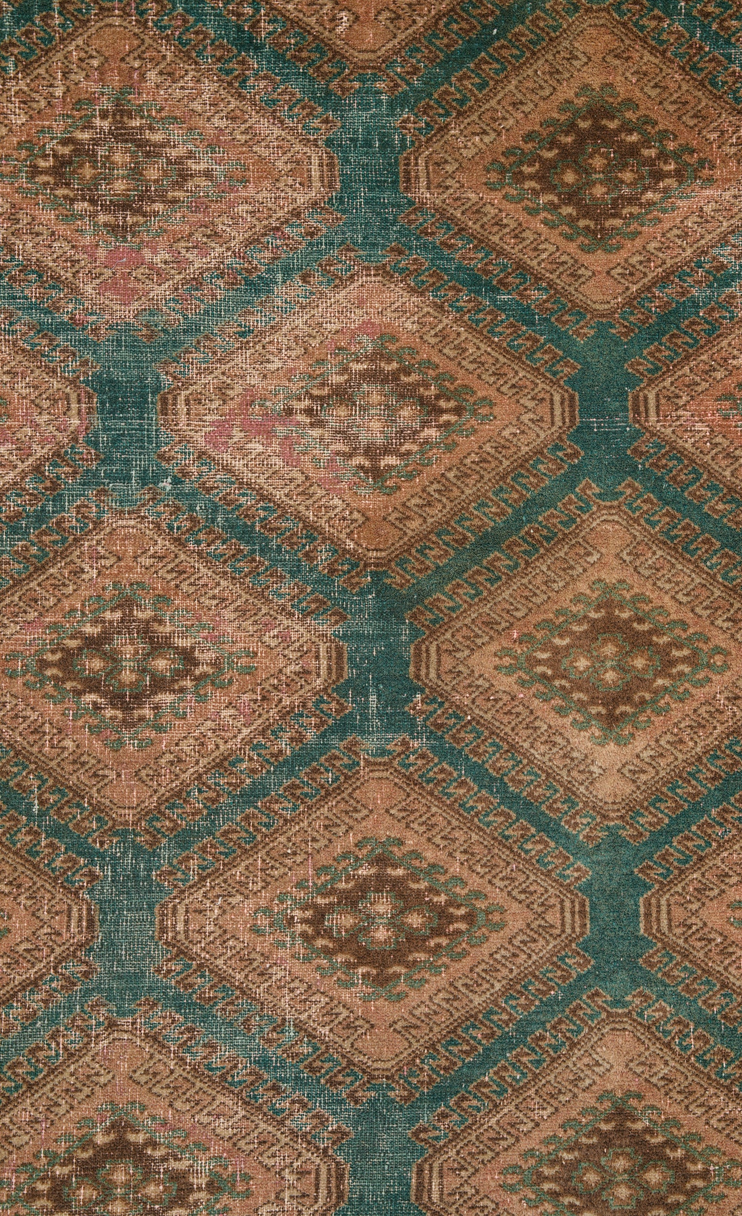 Vintage Turkmen Rug 5'10" x 4'5"