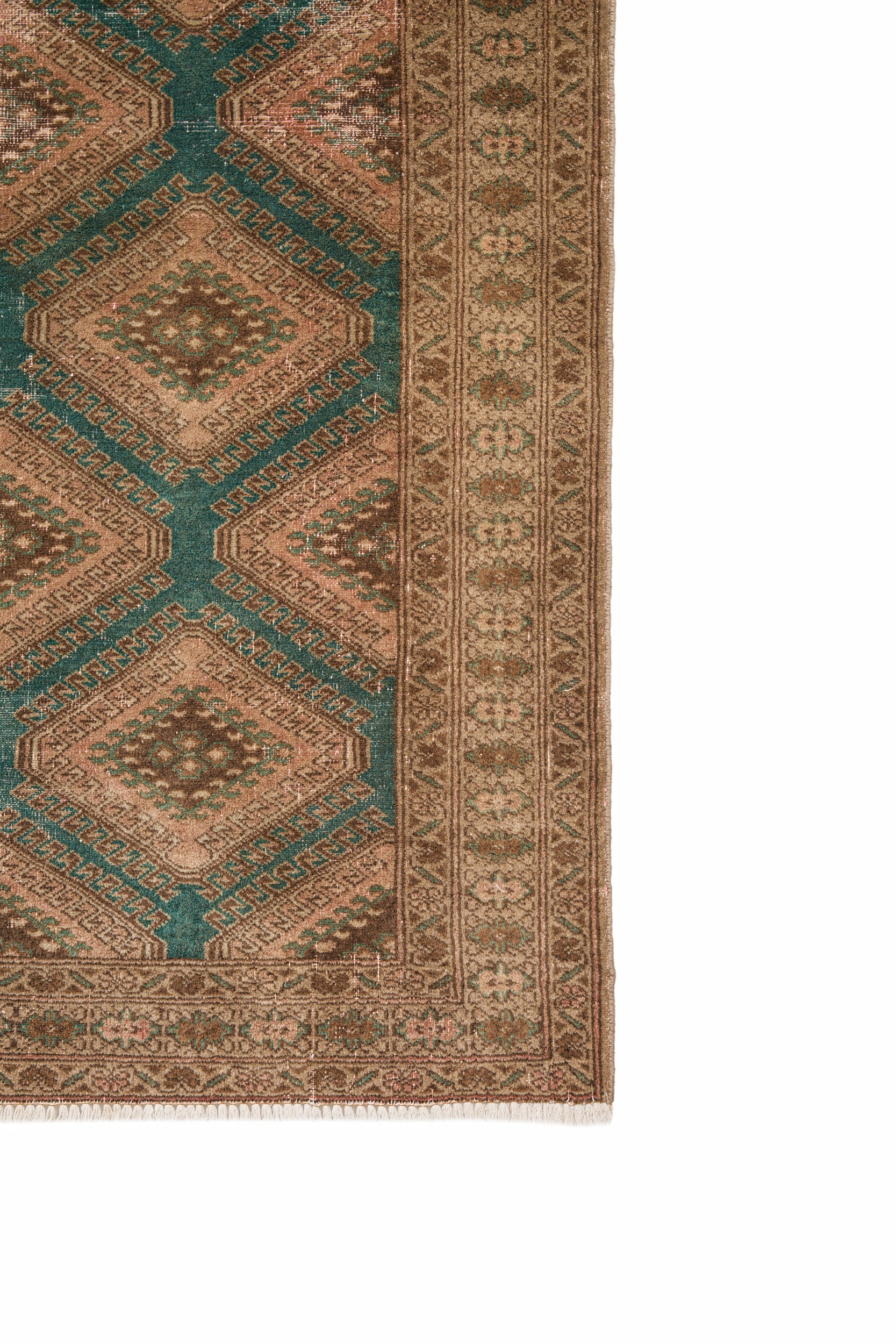 Vintage Turkmen Rug 5'10" x 4'5"