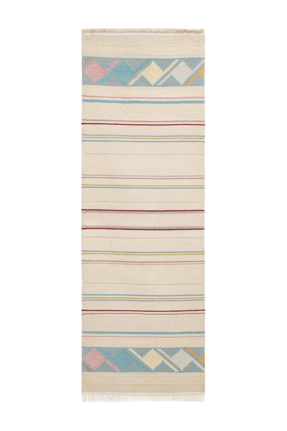 VINTAGE SCANDINAVIAN KILIM 5'10" x 2'