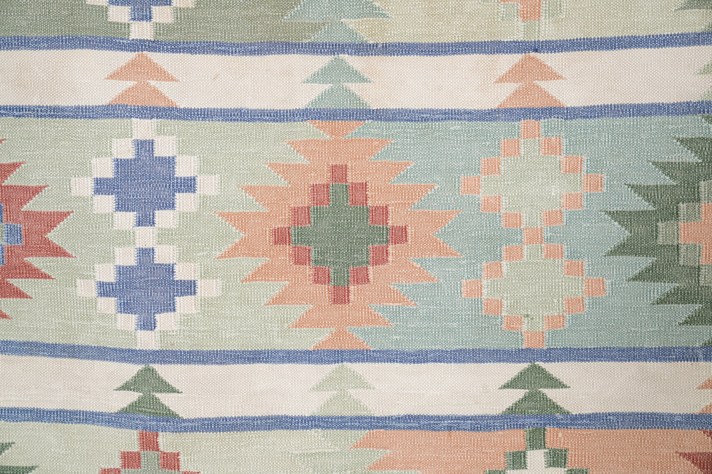 Vintage Indian Dhurrie Kilim 5'7" x 3'4"