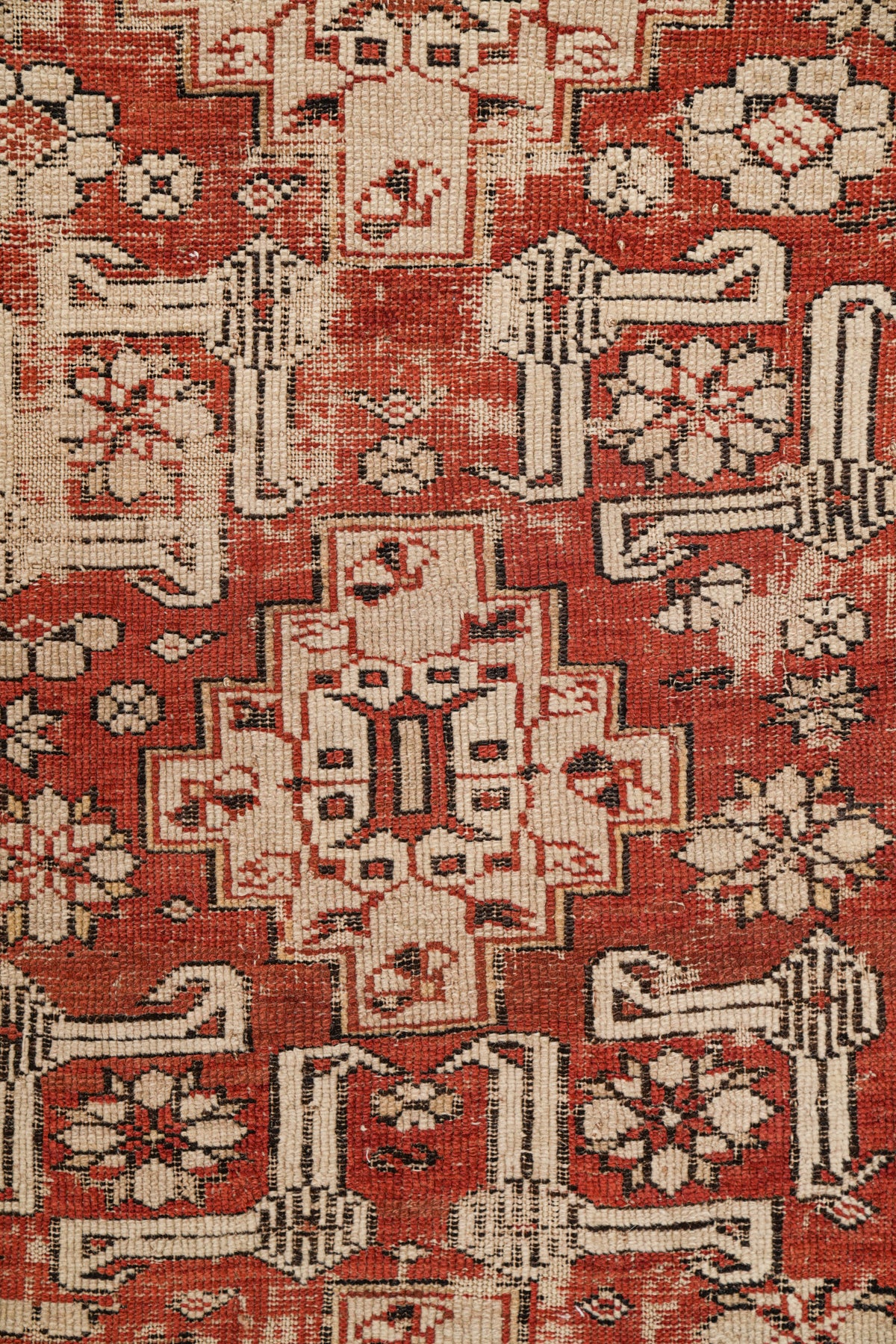 Antique Caucasian Kuba Rug 5'2" x 3'5"