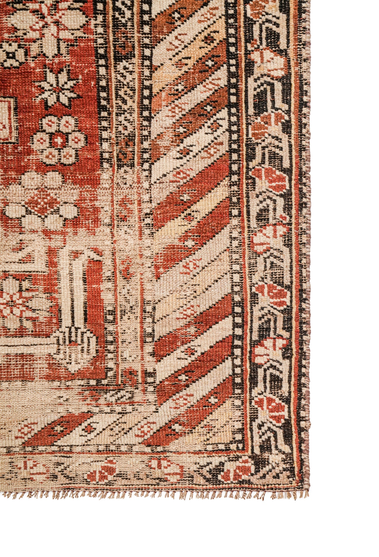 Antique Caucasian Kuba Rug 5'2" x 3'5"
