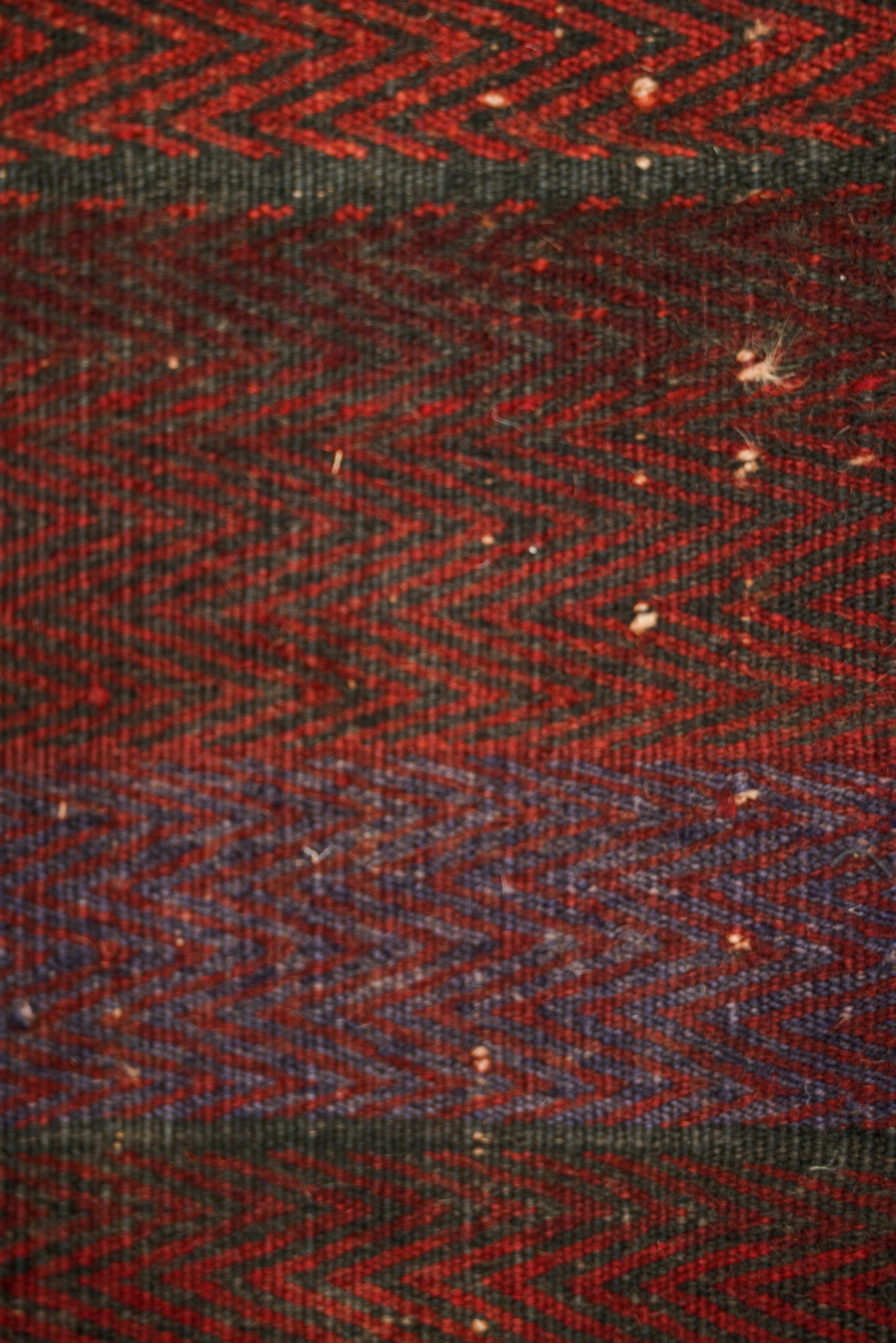 Vintage Baloch rug 1'7" x 1'4" (salt bag)