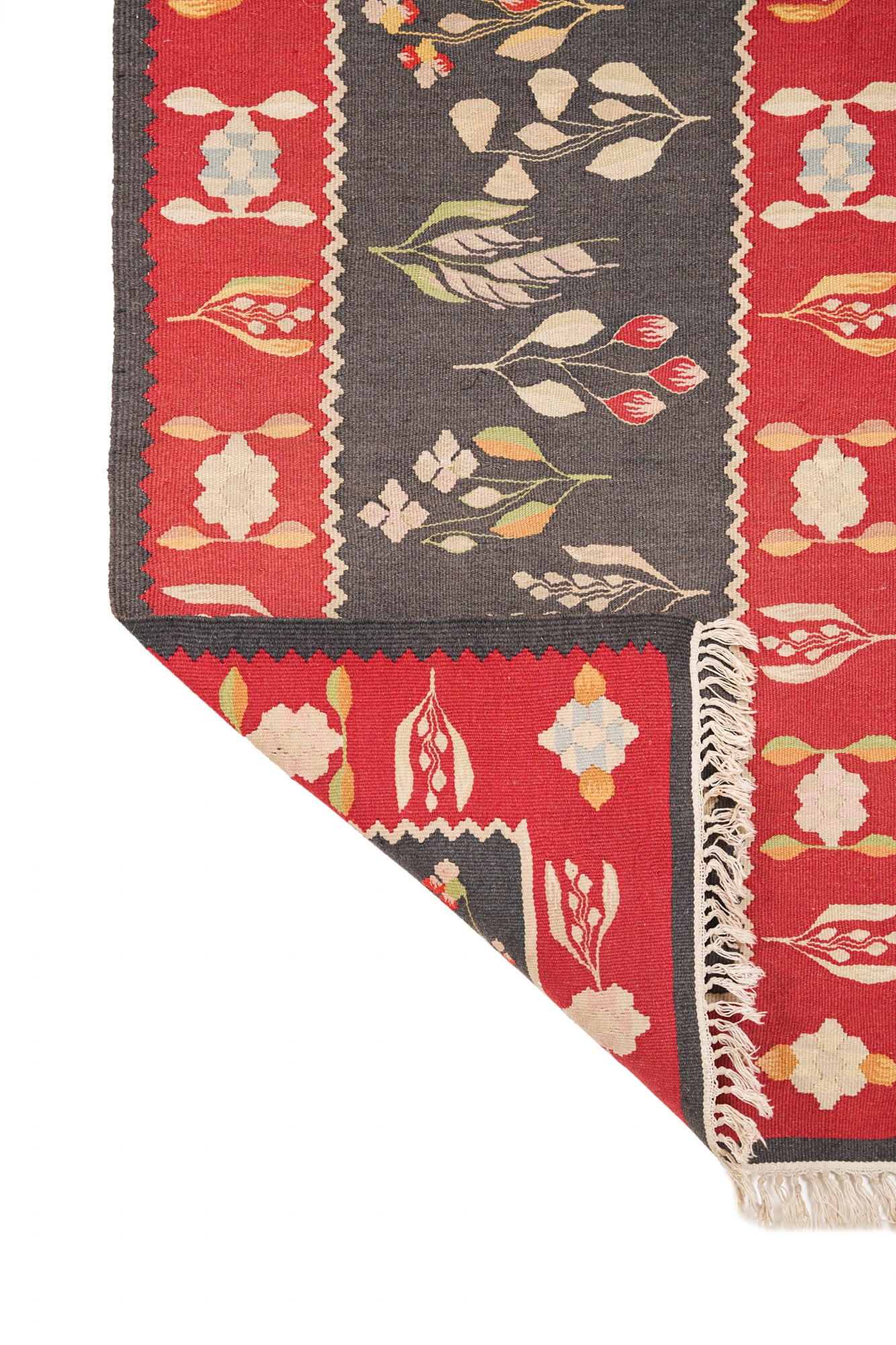 Vintage European Oltenia kilim 3'9" x 2'1"