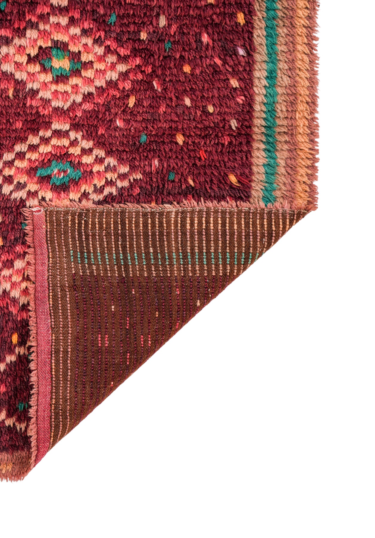 VINTAGE SWEDISH RYA RUG 3'9" x 2'9"