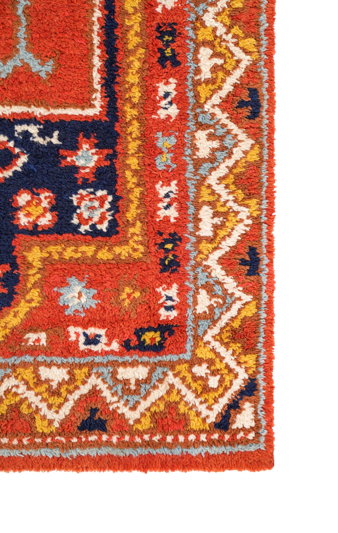 Vintage Tunisian Tribal Rug 5'8" x 3'