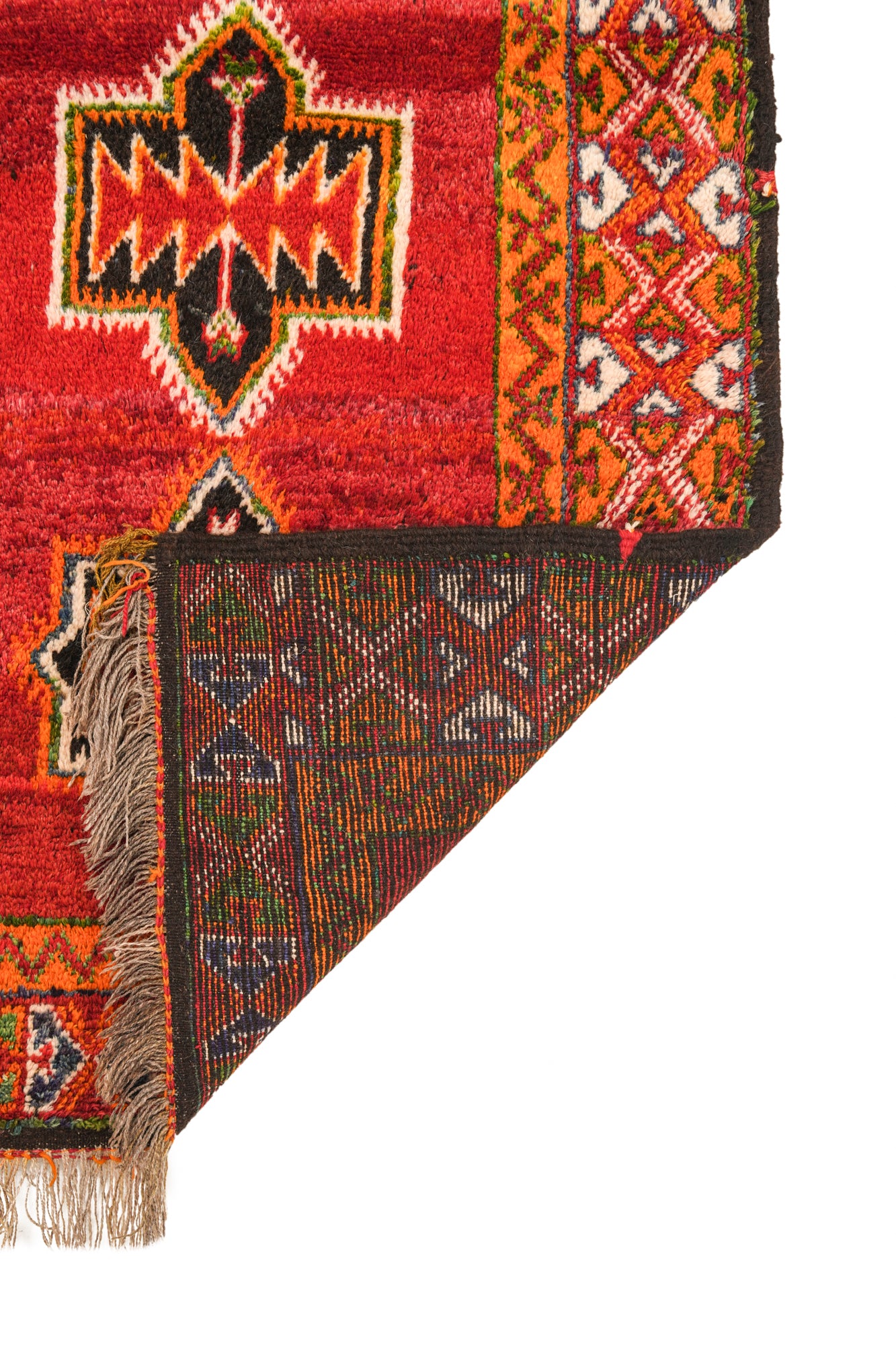 Vintage Moroccan Rug 6' x 3'2"