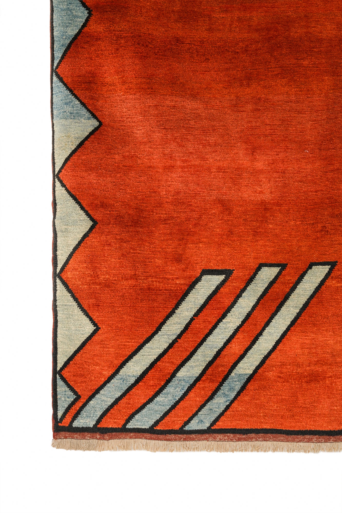 Vintage Turkish ART DECO Rug 6'2" x 4'