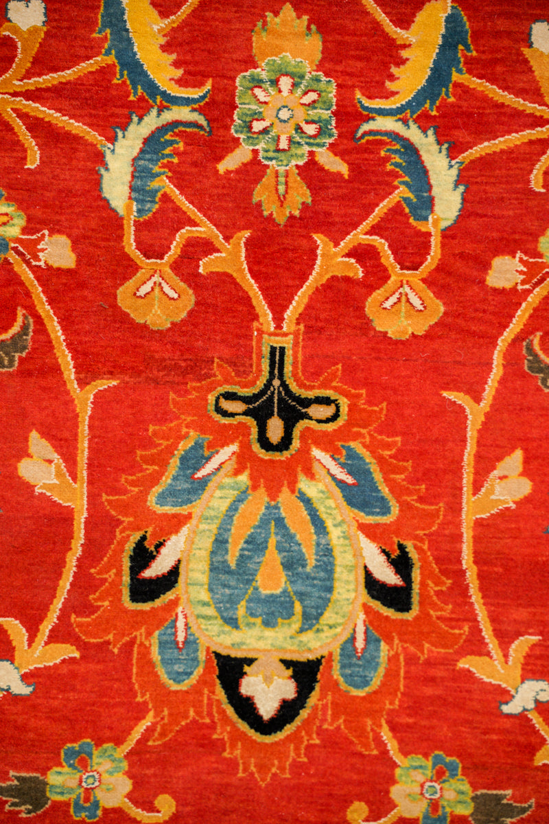 Modern Sickle Leaf Rug 8'3" x 6'8"