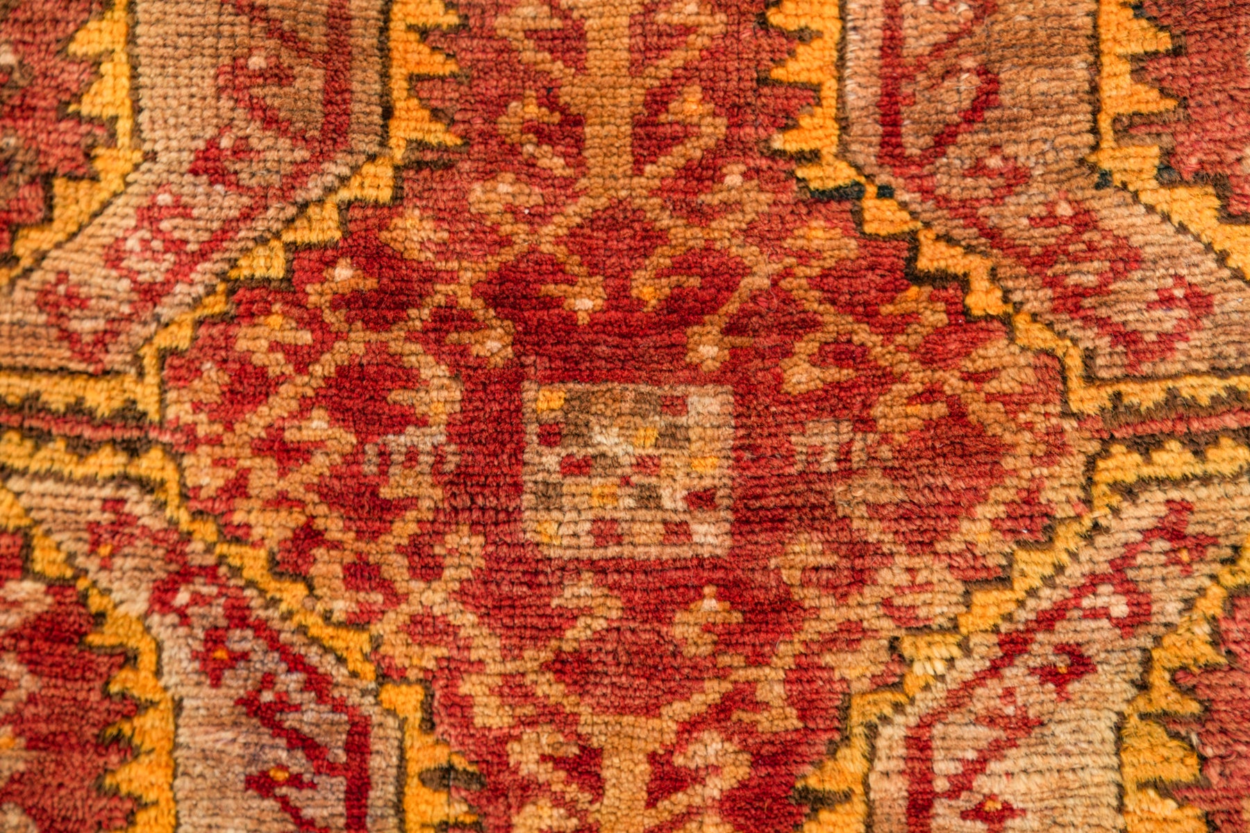 Antique Anatolian Yastik Rug 2'10" x 1'8"