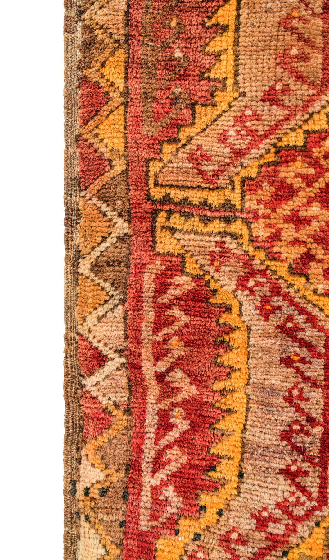 Antique Anatolian Yastik Rug 2'10" x 1'8"