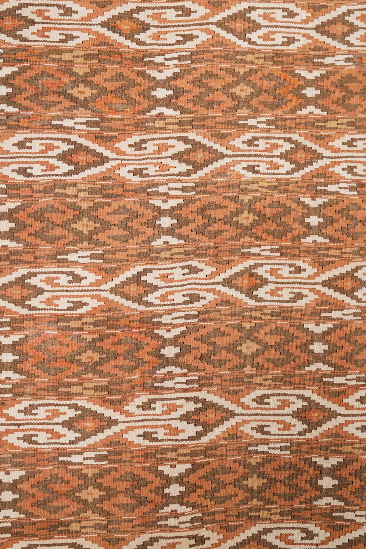 Vintage Turkmen Soumak Kilim 7'4" x 4'3"