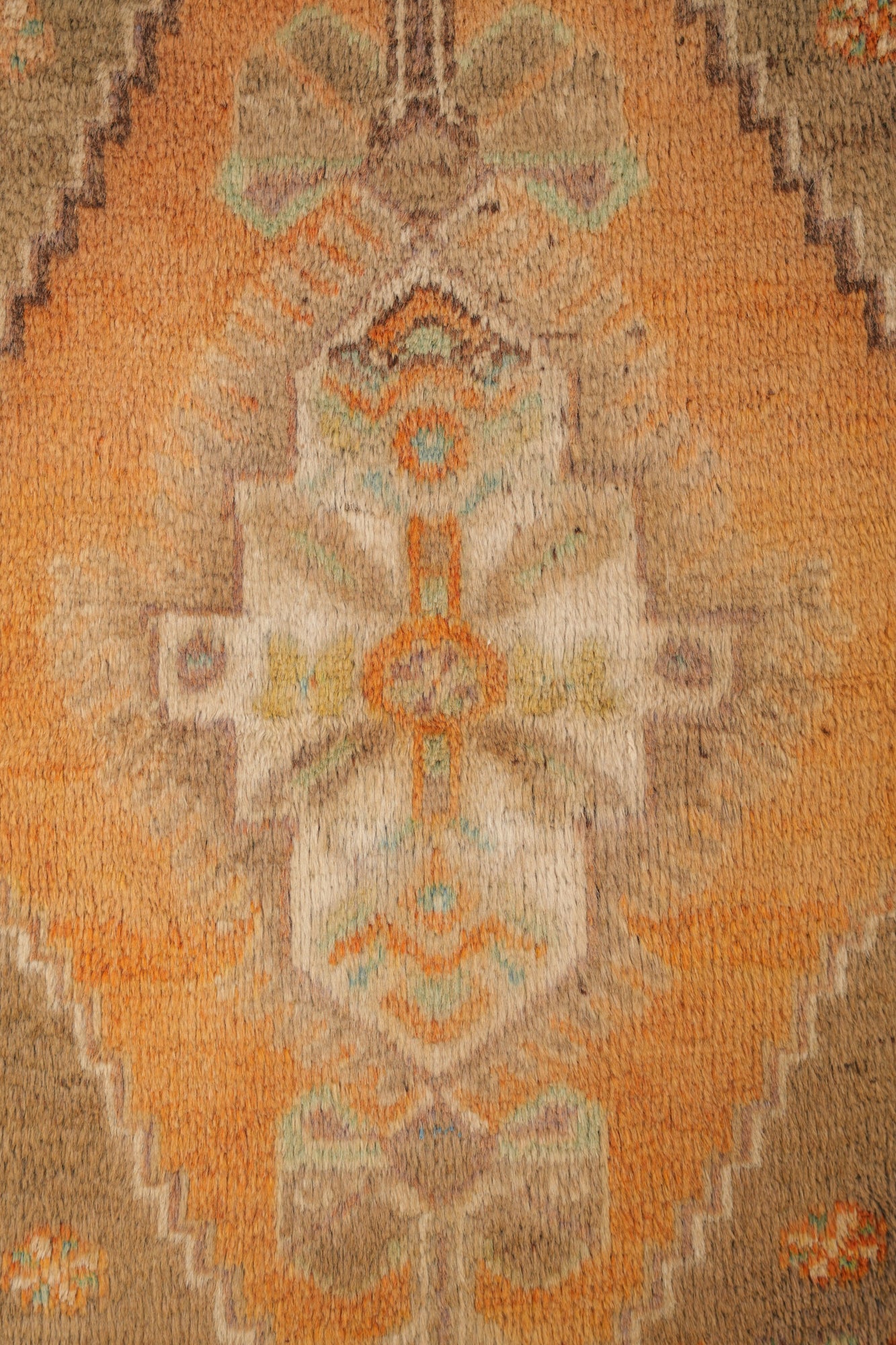 Vintage Turkish Rug 3'1" x 1'8"