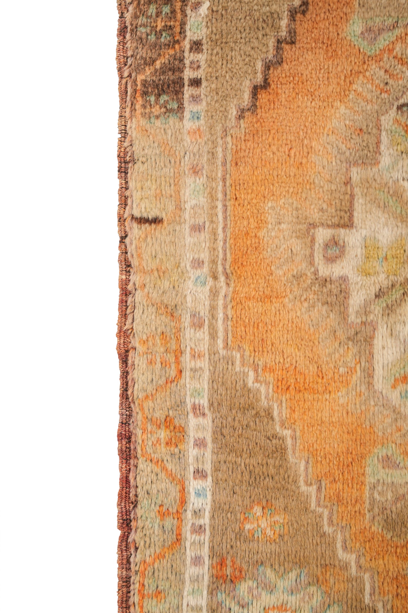 Vintage Turkish Rug 3'1" x 1'8"