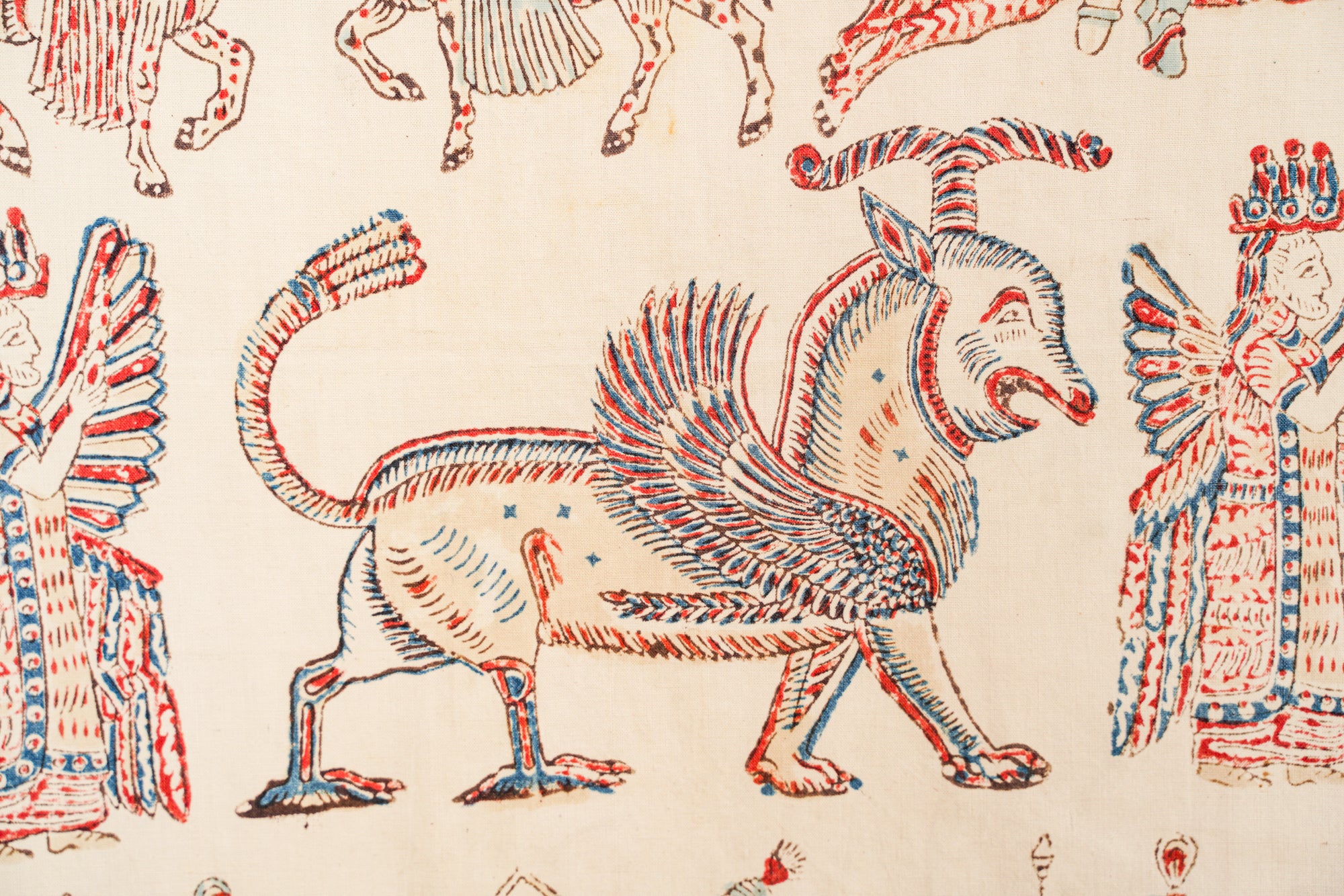 Simurgh 8'7" x 4'3" (Kalamkari)