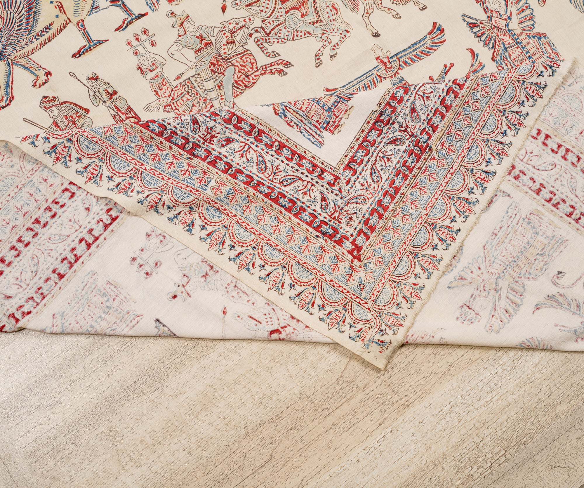 Simurgh 8'7" x 4'3" (Kalamkari)