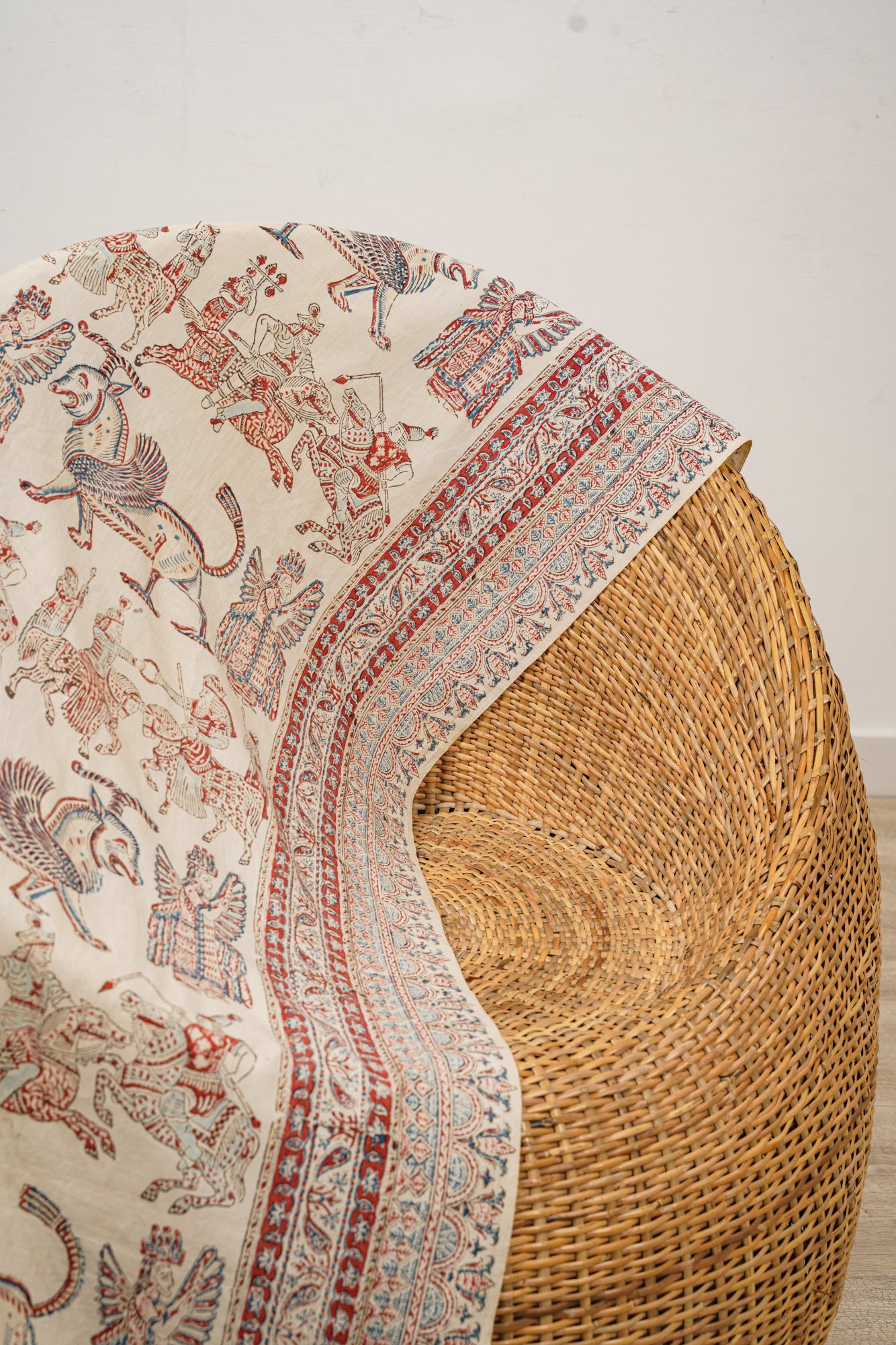Simurgh 8'7" x 4'3" (Kalamkari)