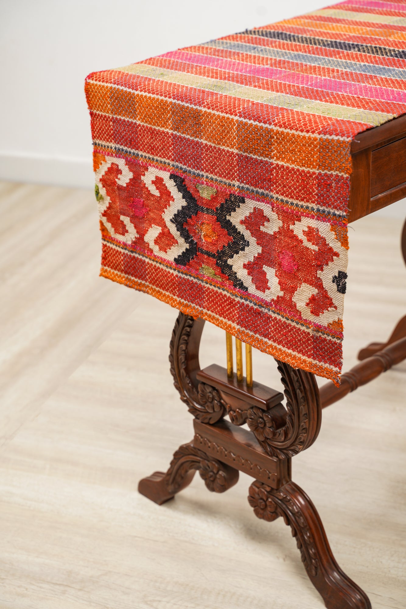 Vintage Swedish Textile 8' x 1'7"