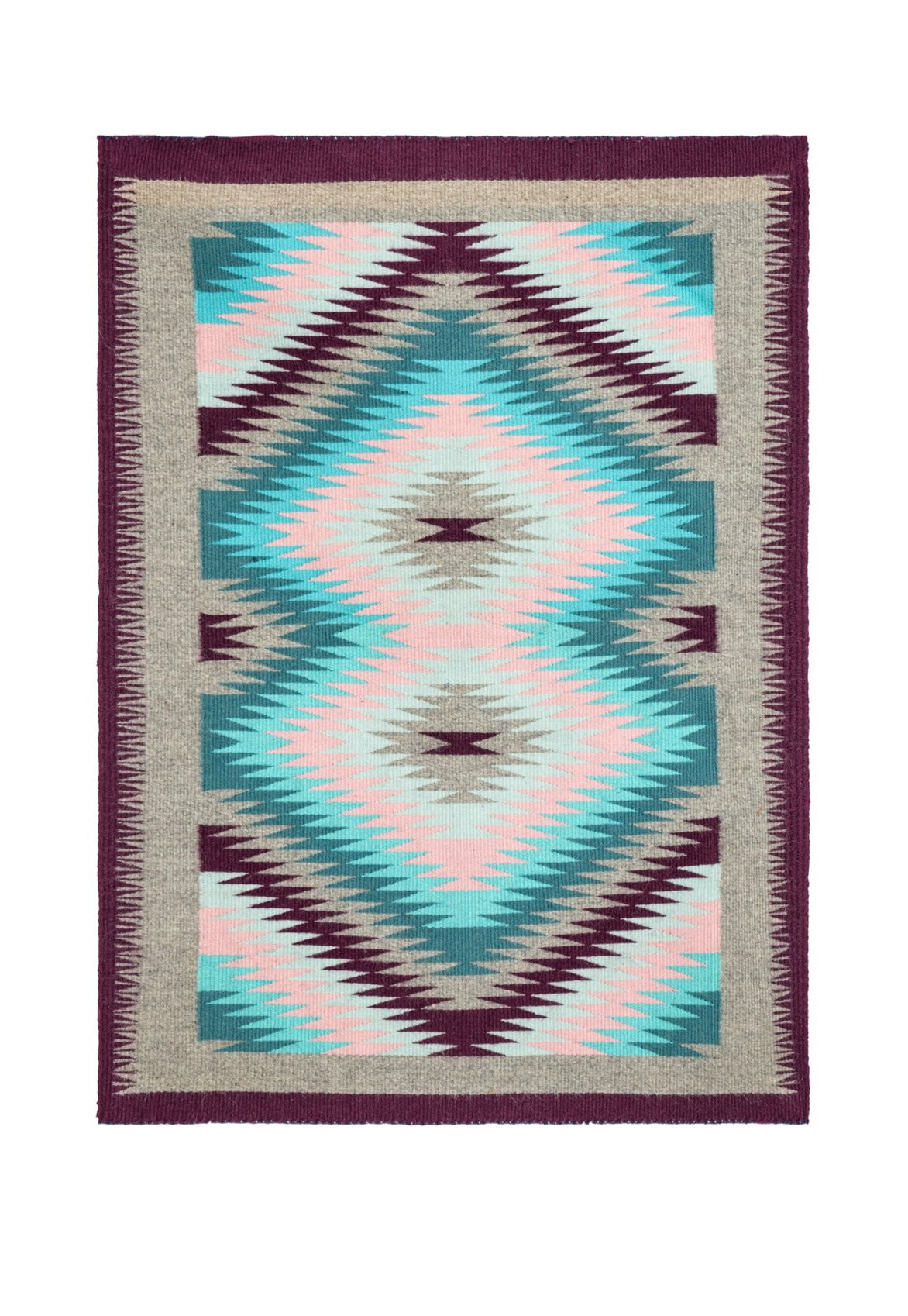 Vintage Native American Navajo kilim 2'9" x 2'