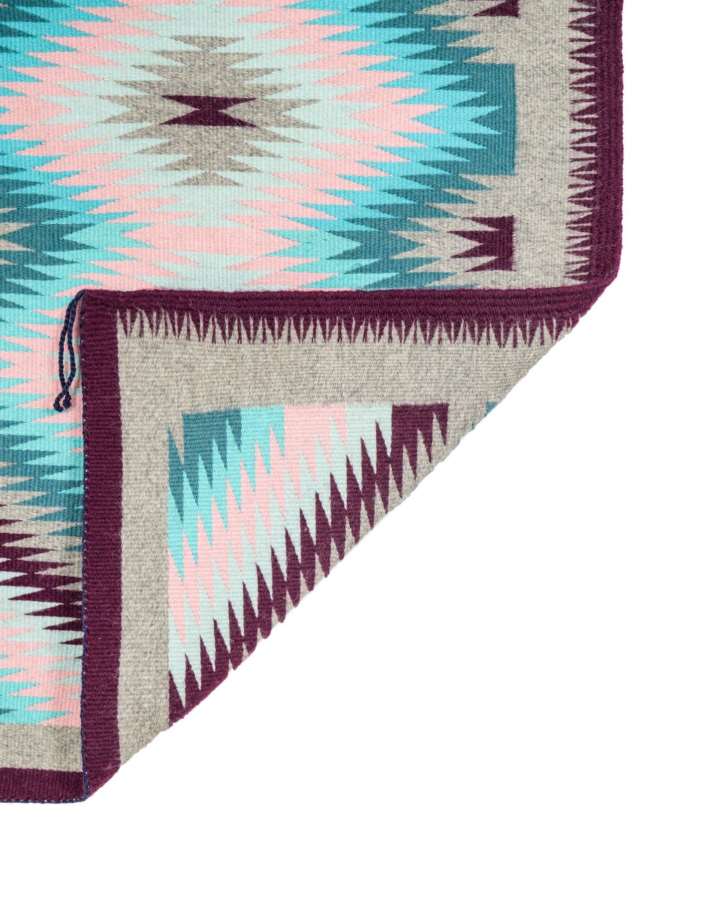Vintage Native American Navajo kilim 2'9" x 2'