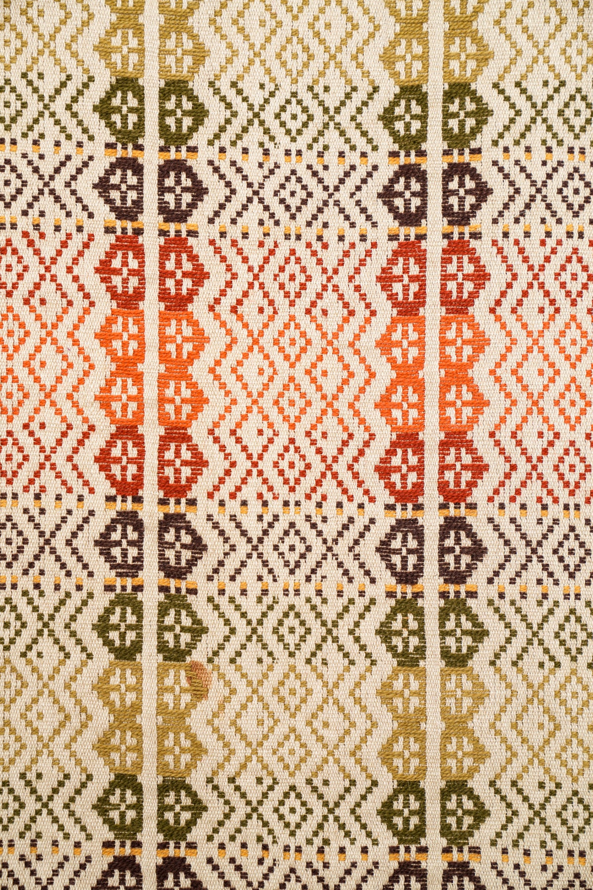 Vintage Scandinavian Skillbragd Textile 3'2" x 1'3"