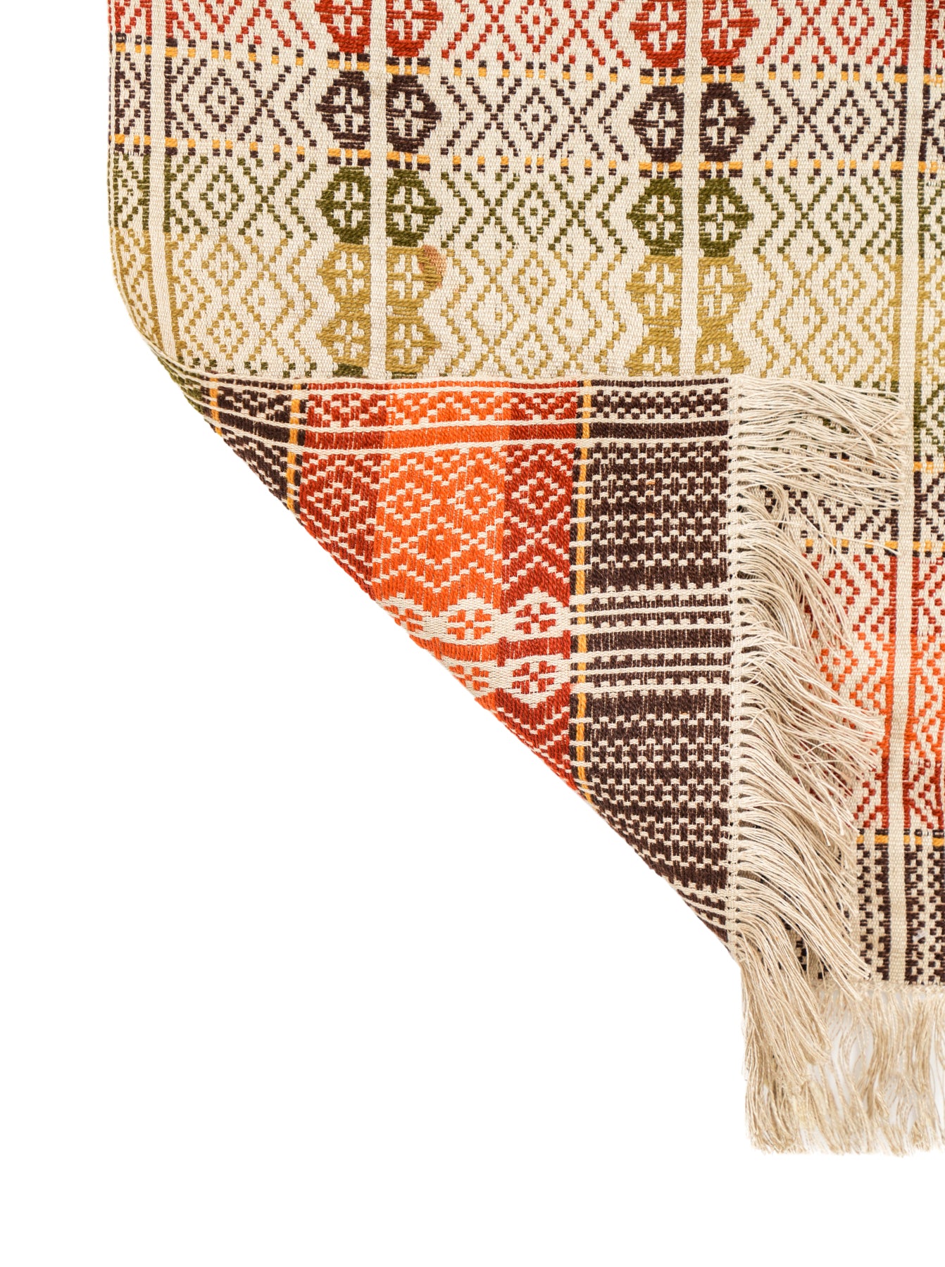 Vintage Scandinavian Skillbragd Textile 3'2" x 1'3"