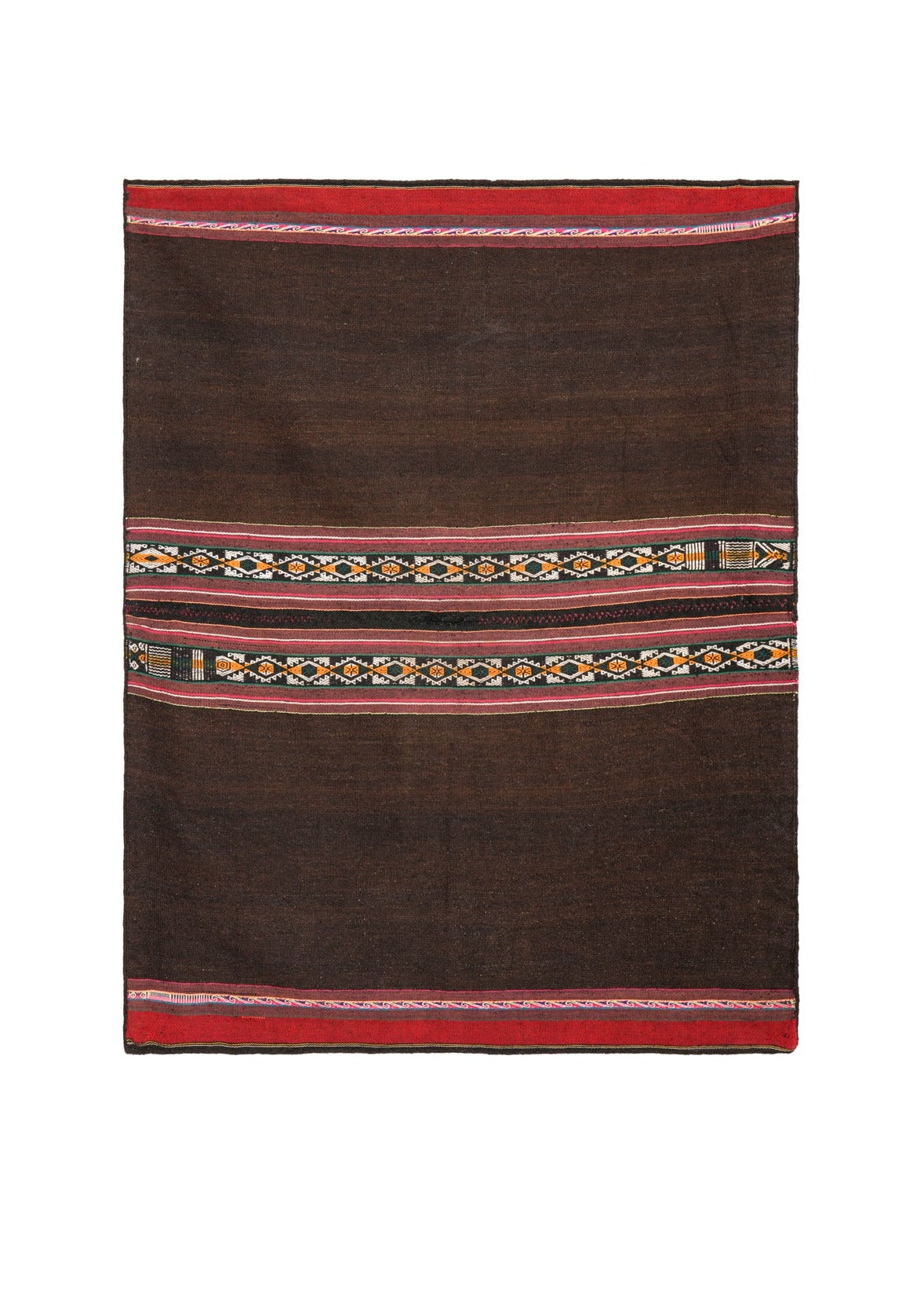 Vintage bolivian Aymara textile 3'4" x 2'7"