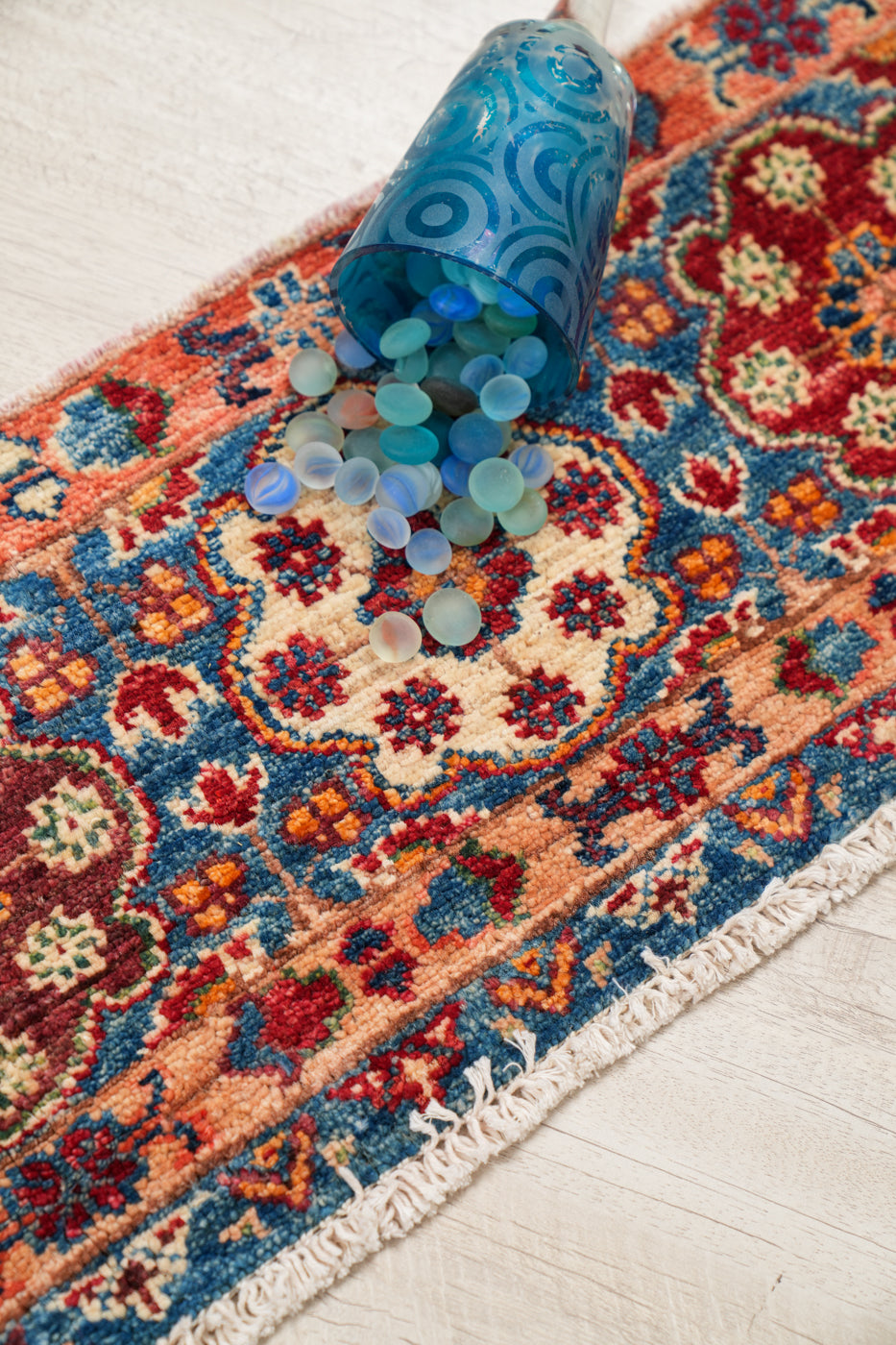 Vintage Afghan Rug (PAIR) 3'4" x 1'