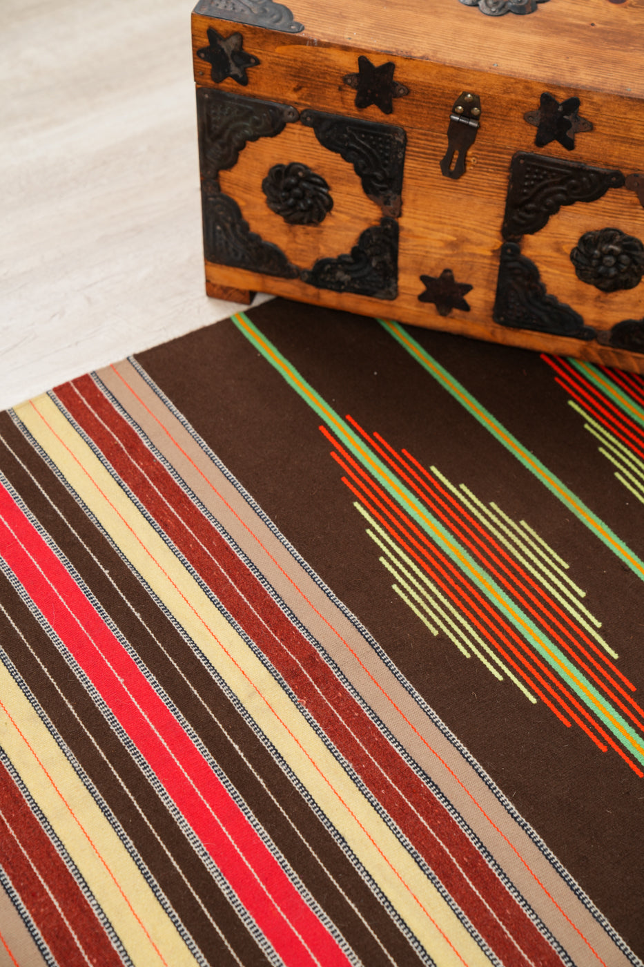 Vintage Peruvian Kilim 4'3" x 2'6"