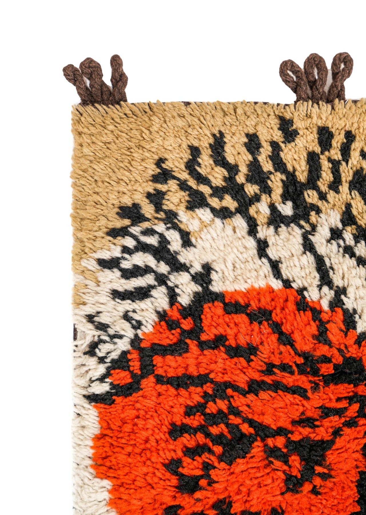 Vintage Scandinavian Rya Rug 1'10" x 1'4"