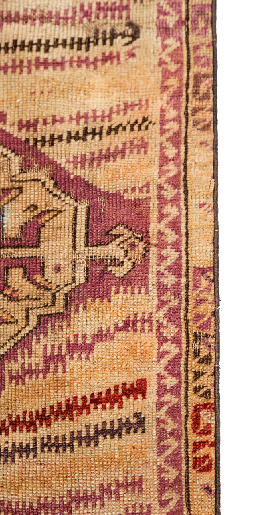 Antique Turkish Yastik Rug 2'6" x 1'8"