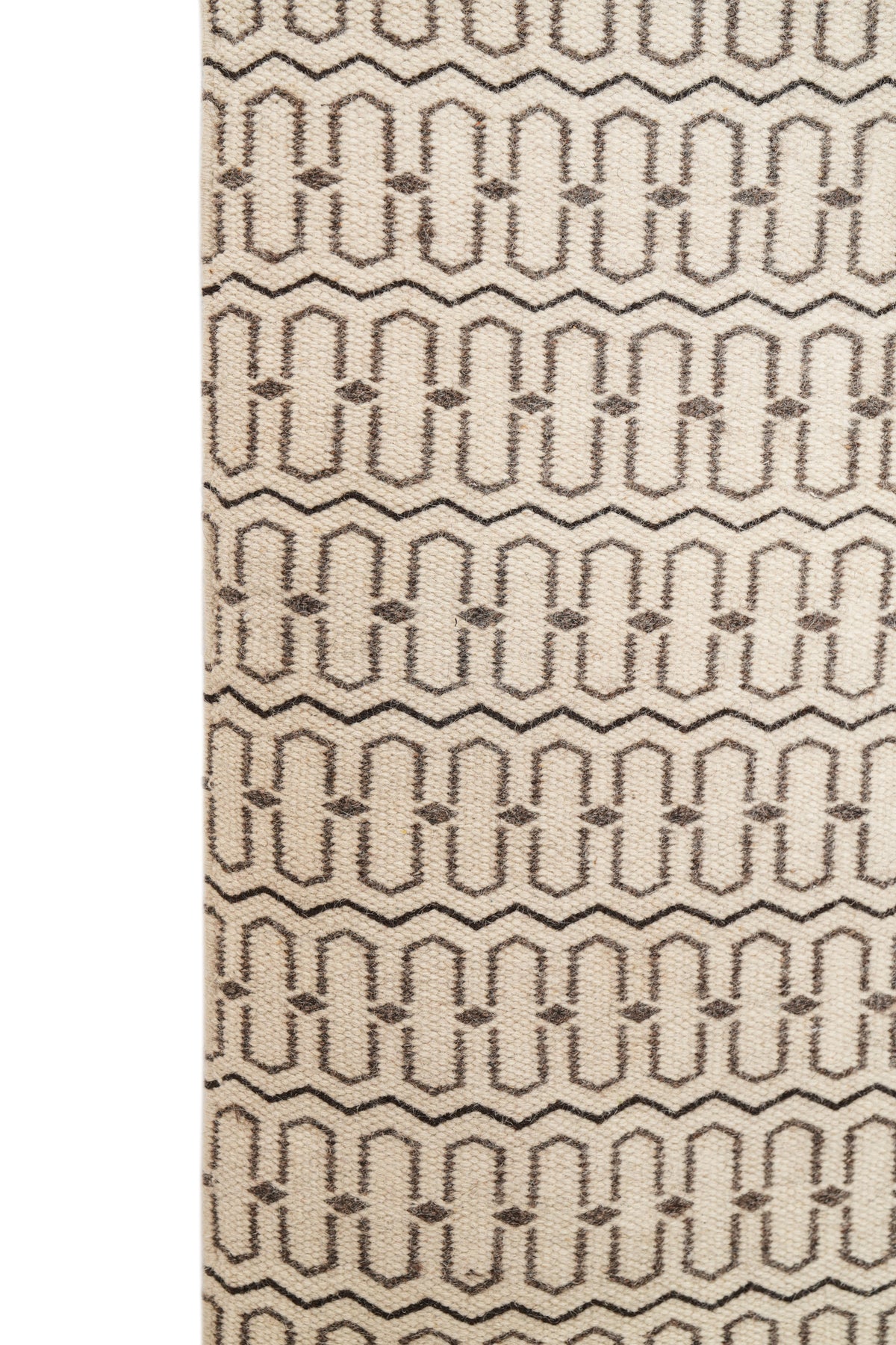 Vintage Scandinavian Loom Textile 5' x 3'