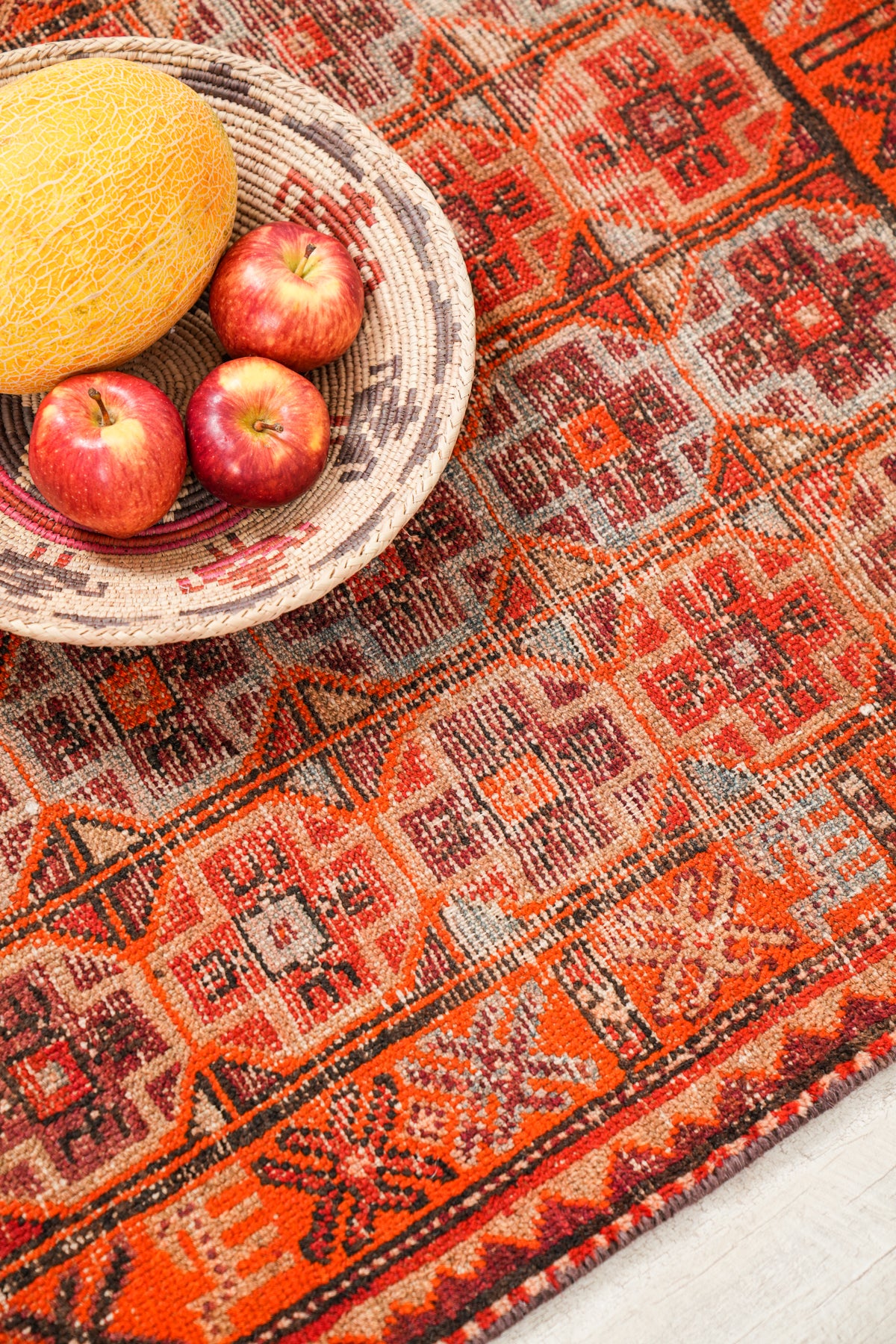 VINTAGE BALOCH RUG 5'6" x 2'10"