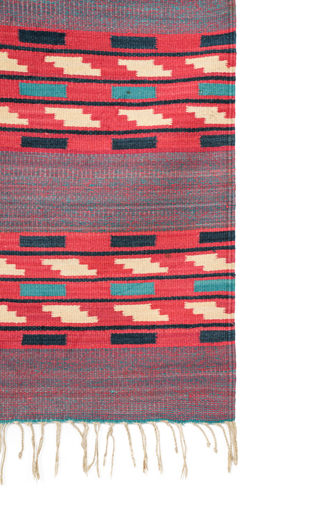 Vintage South American Wool Kilim 4'10" x 2'8"