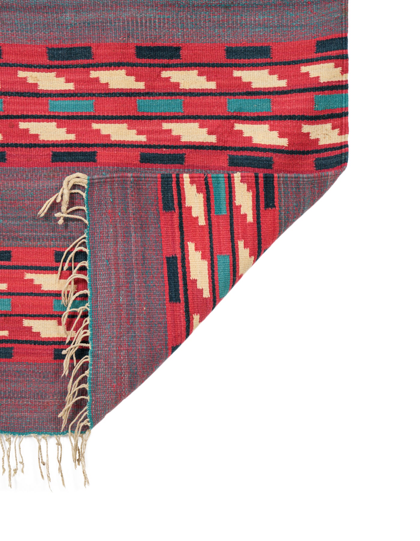 Vintage South American Wool Kilim 4'10" x 2'8"