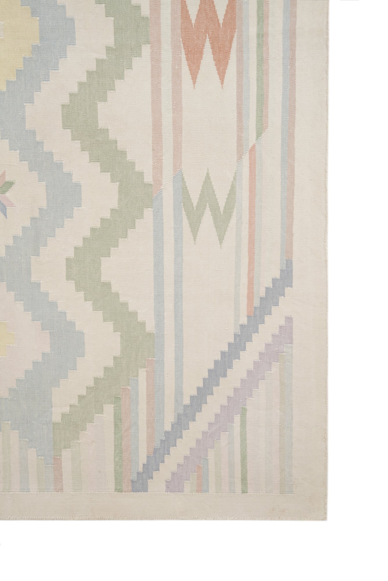 Vintage Indian Dhurrie 5'1"x 4'