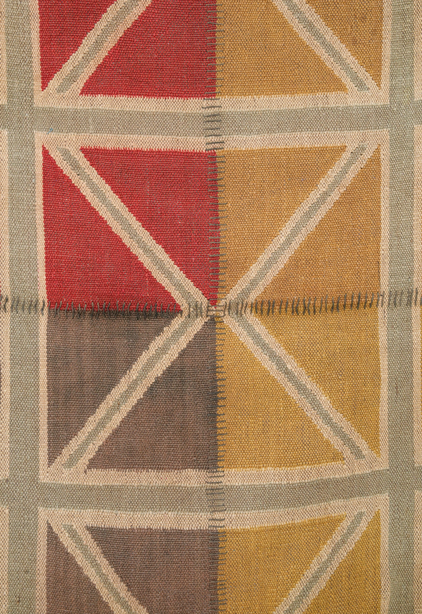 Vintage Scandanavian Kilim 4' x 3'8"