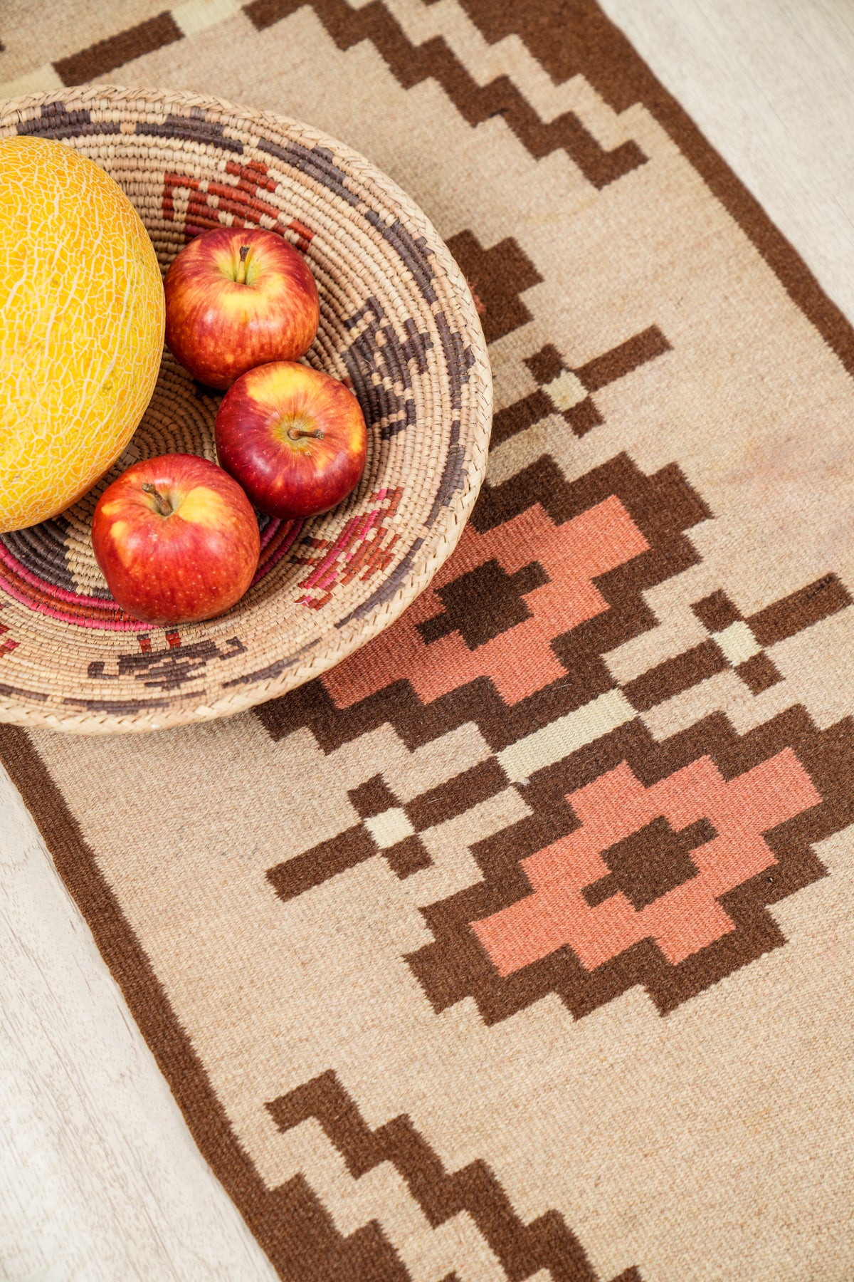 Vintage Scandinavian Textile 3'3" x 1'6"