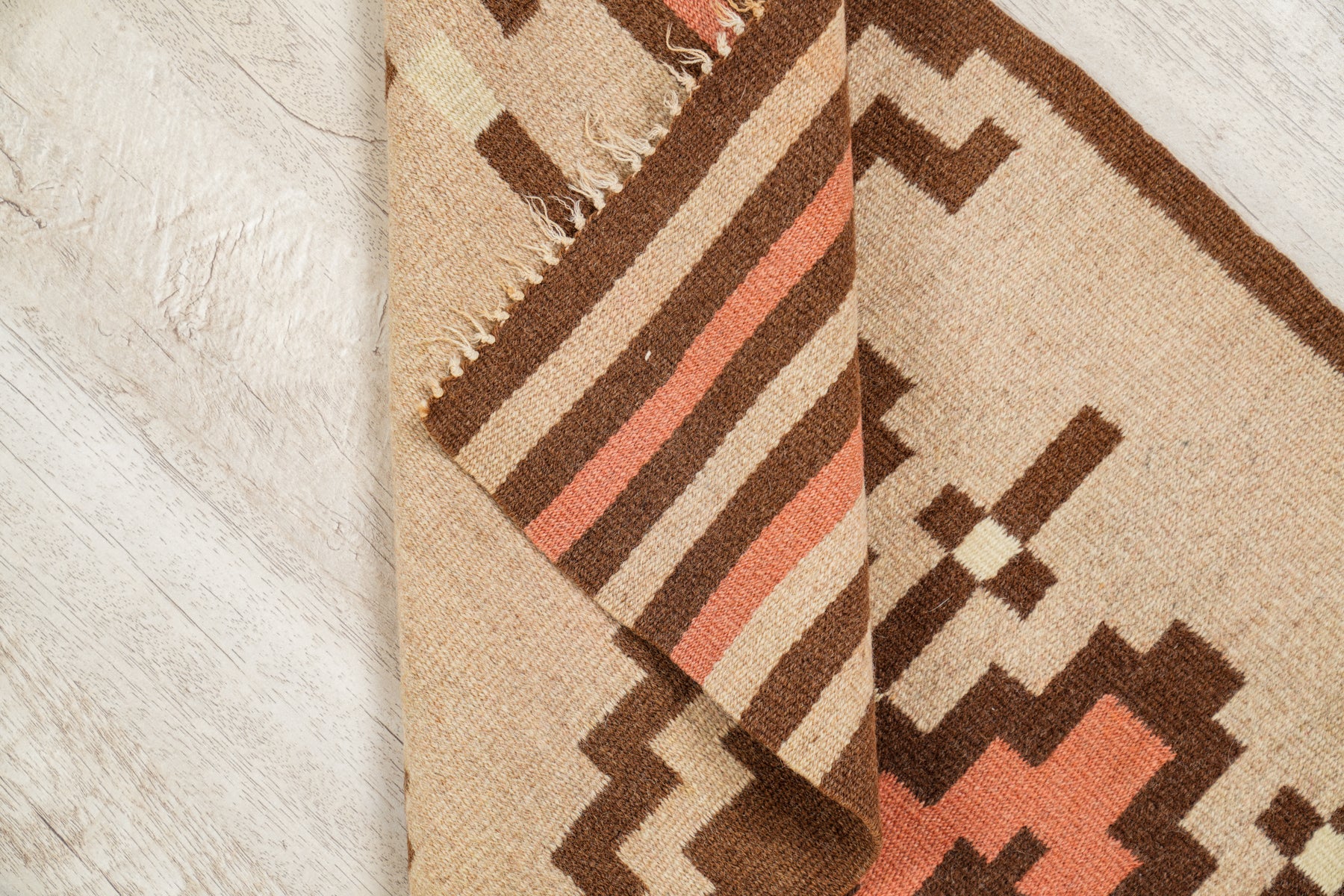 Vintage Scandinavian Textile 3'3" x 1'6"