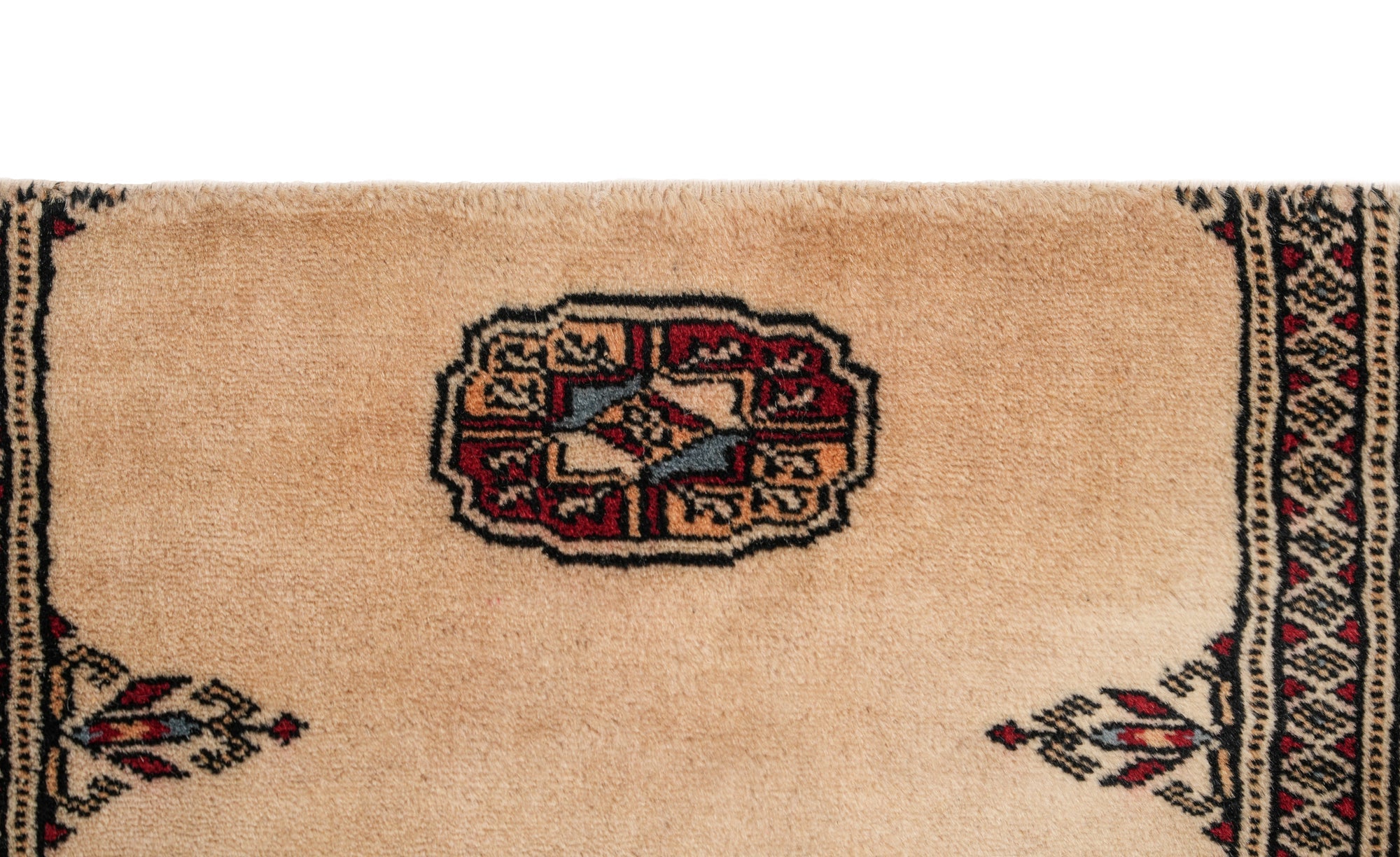 Vintage Bokhara Fragment Rug 2'7" x 1'9"