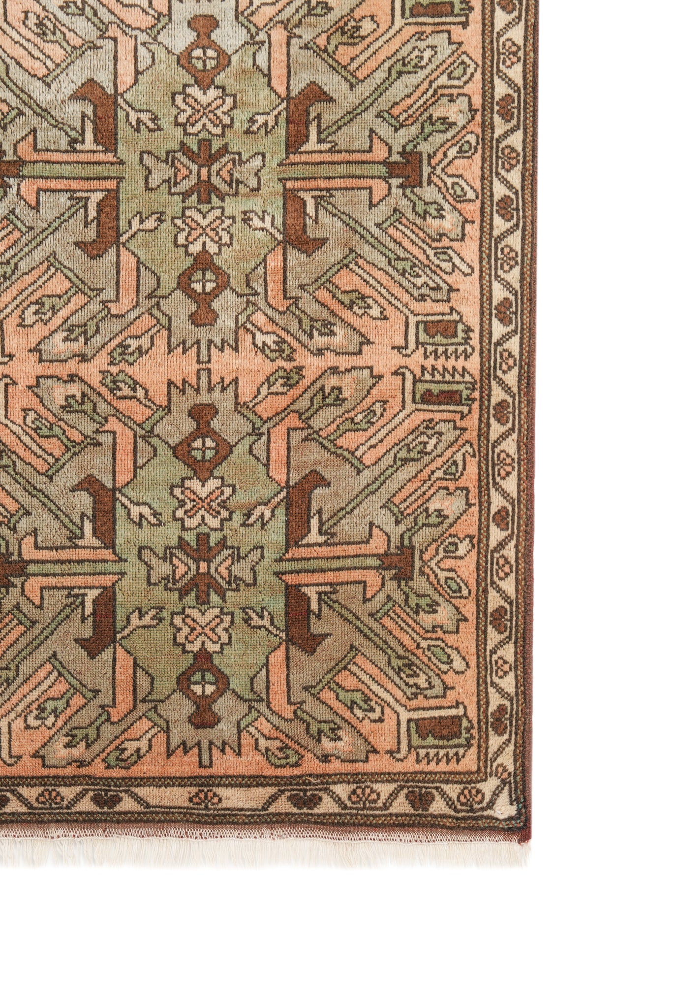 Vintage Turkish Rug 6'1" x 3'3"