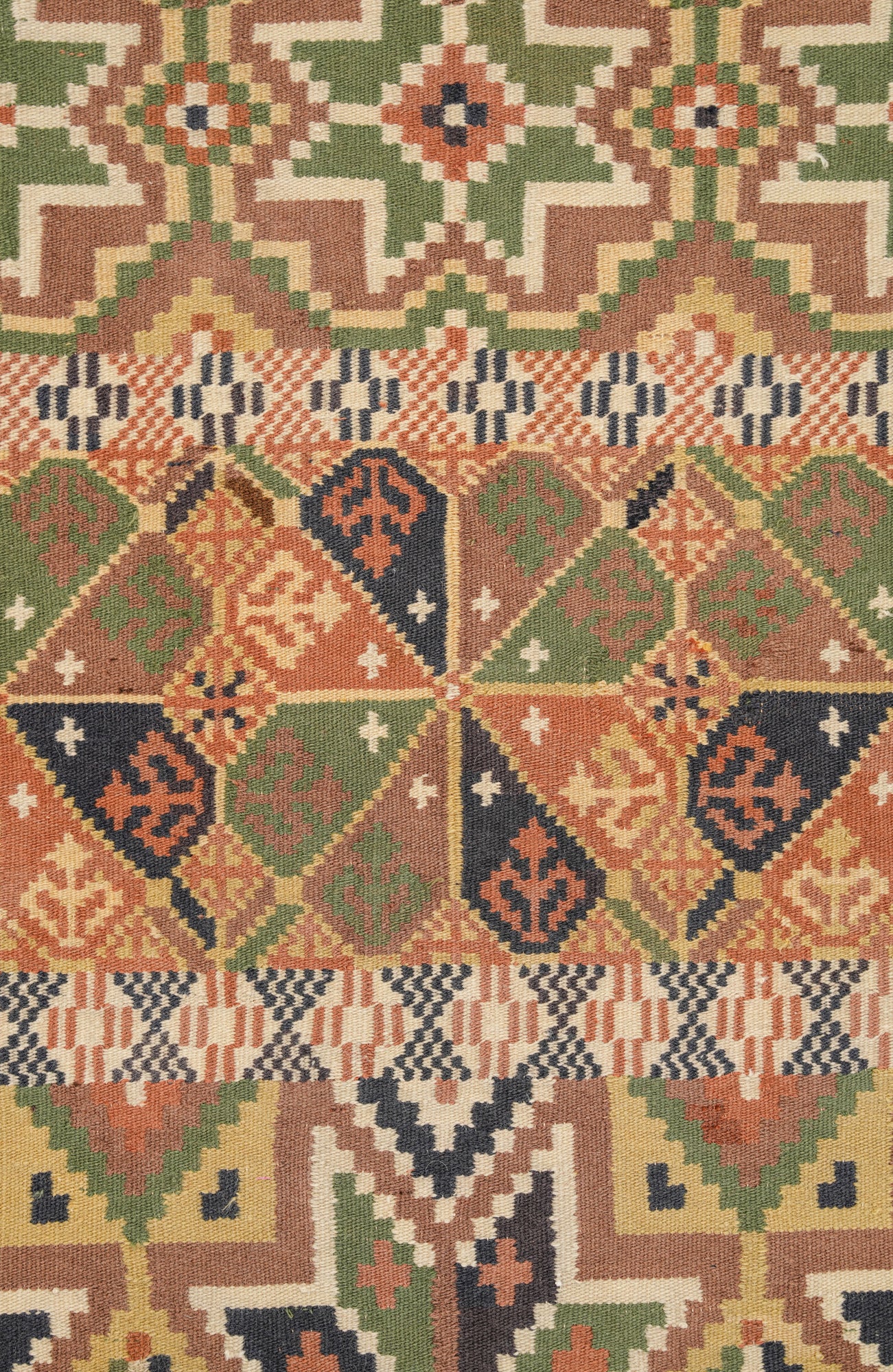 Vintage Swedish Textile 6'10" x 2'4"