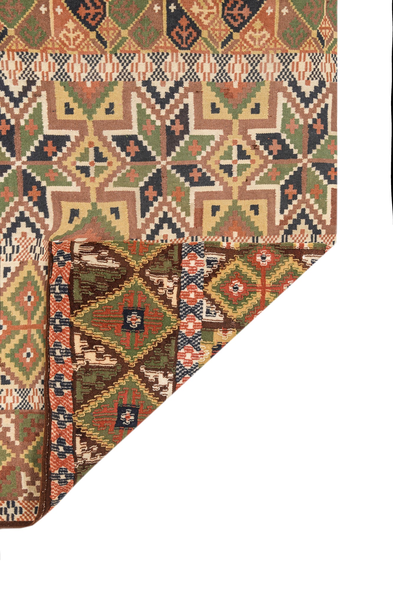 Vintage Swedish Textile 6'10" x 2'4"