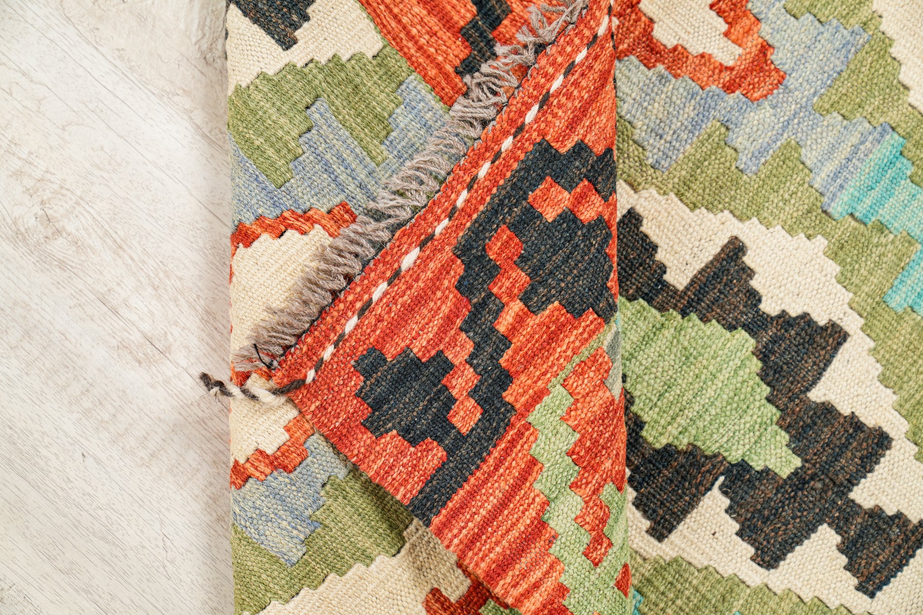 Modern Afghan Anatolian Kilim 5' x 3'4"