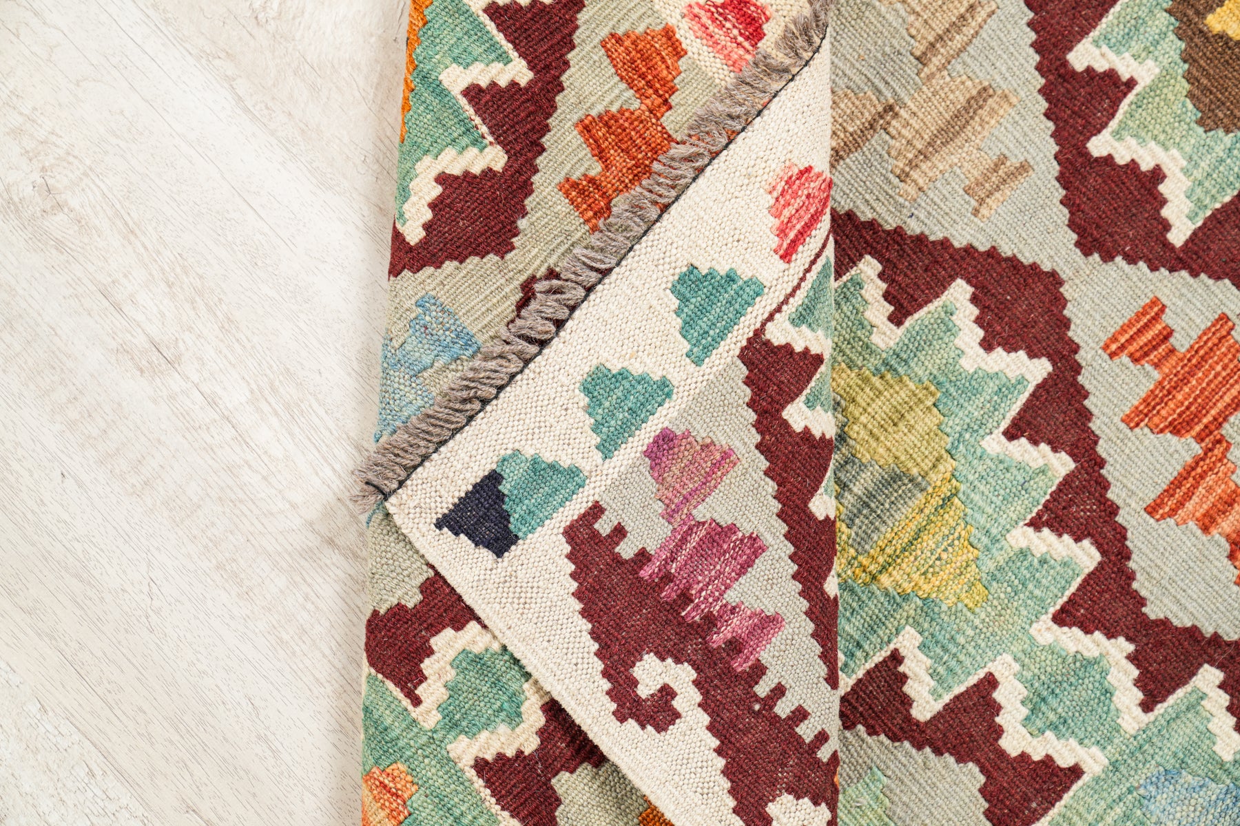 Modern Afghan Anatolian Kilim 5' x 3'5"