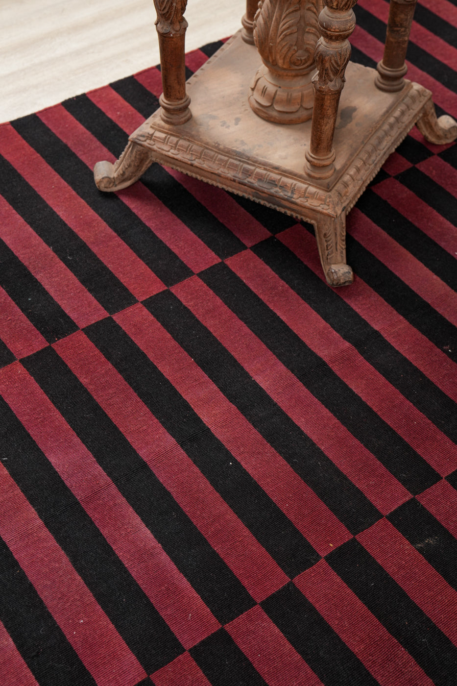 Vintage Afghan Contemporary Kilim 7'6" x 5'6"