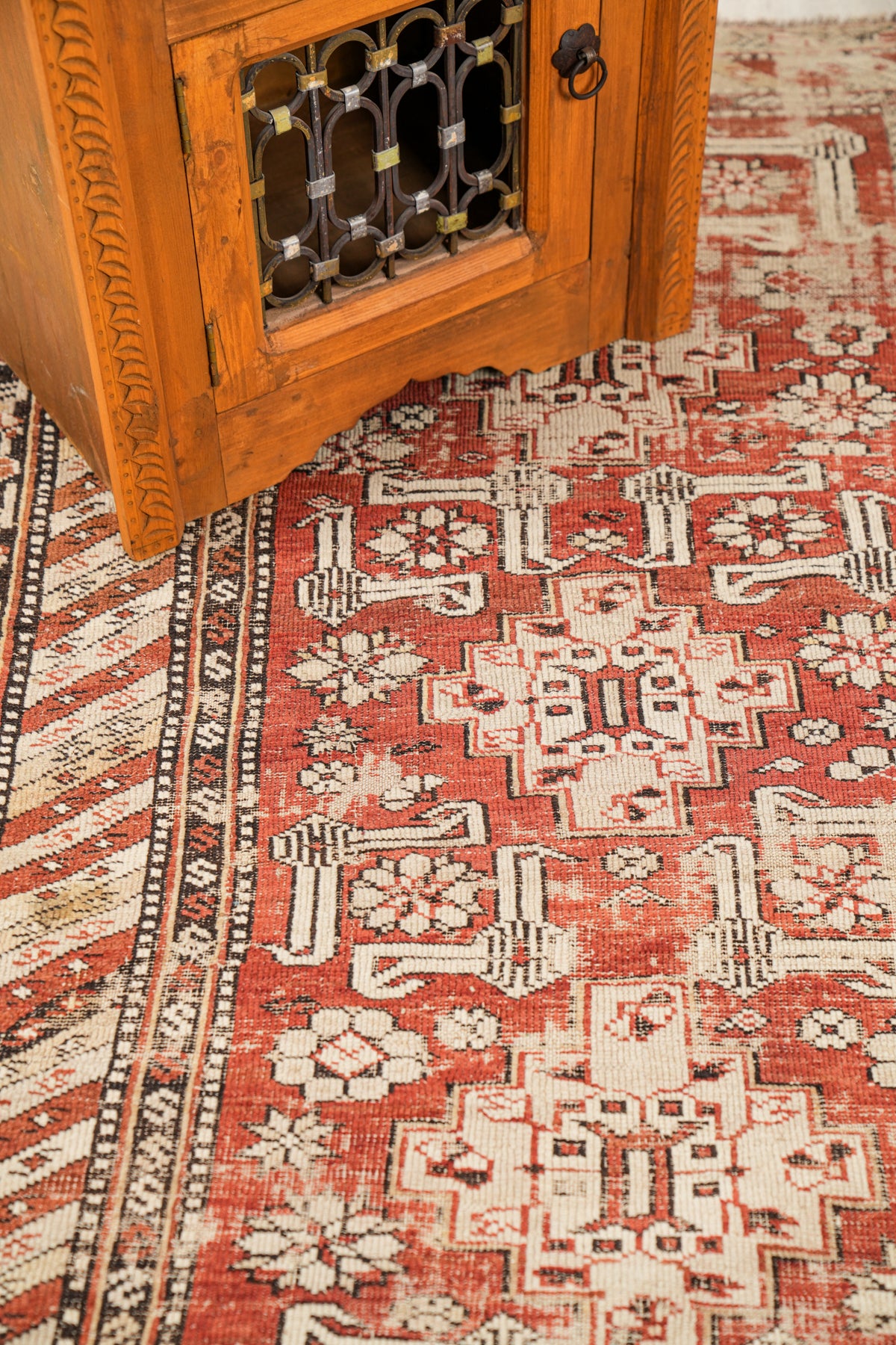 Antique Caucasian Kuba Rug 5'2" x 3'5"