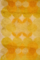 Vintage Scandinavian Rya Runner Rug 11'2" x 2'4"